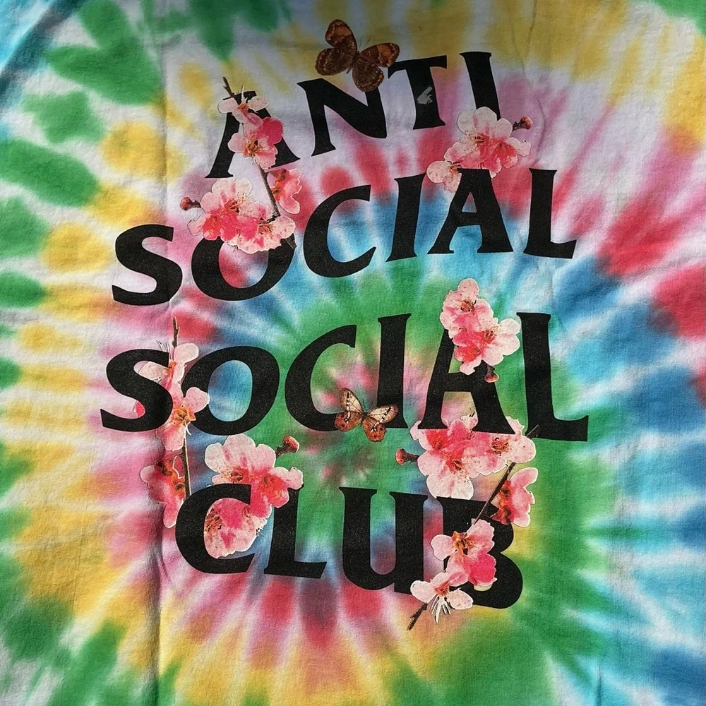 Anti Social Social Club Kids Tie-Dye Long-sleeve T-Shirt - Picture 5 of 6